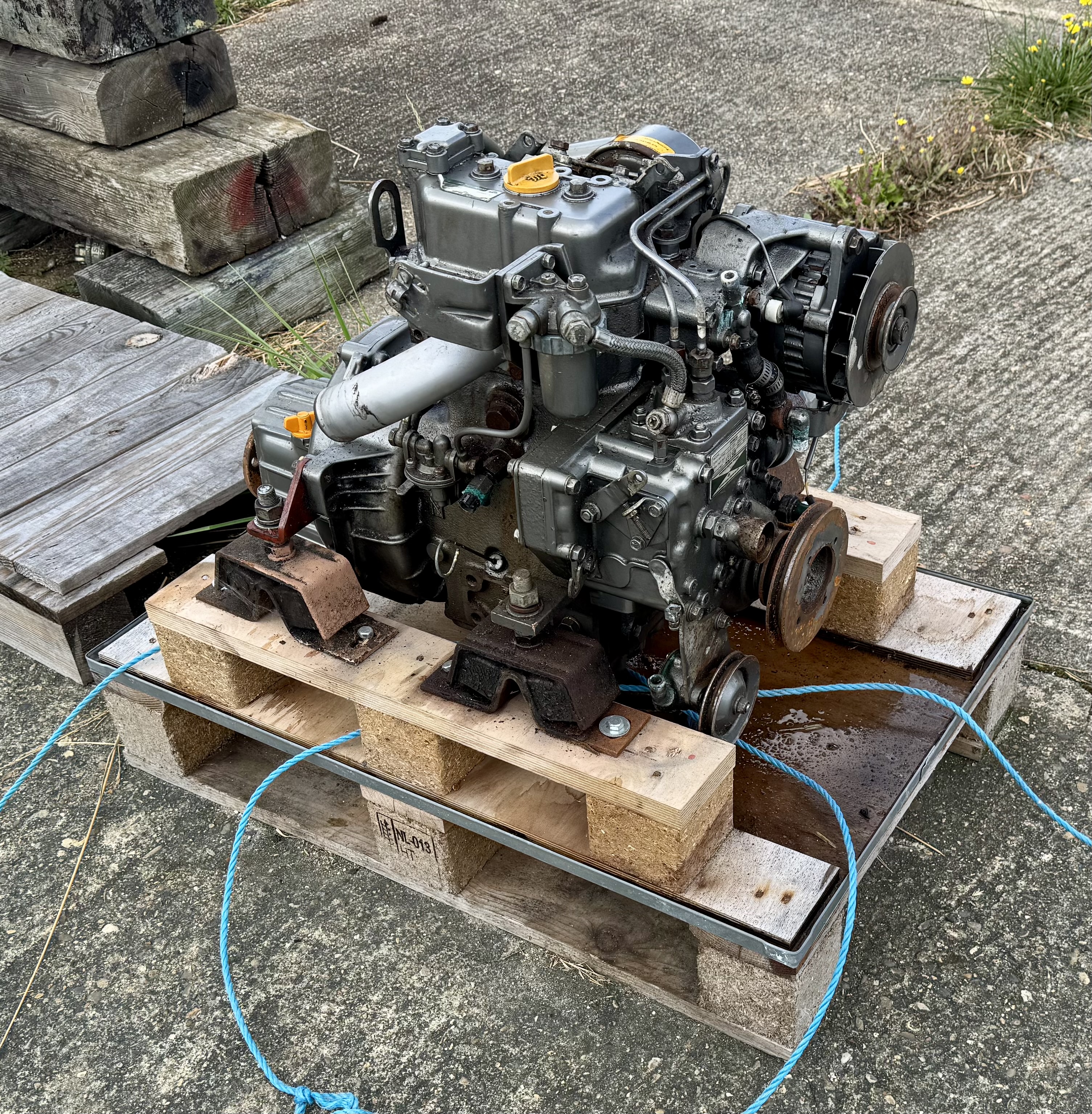 Engine with mounts and cradle.jpeg